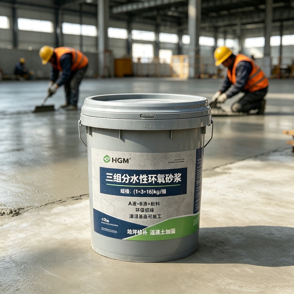 化州三组份水性环氧砂浆